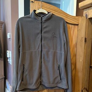 Ducks Unlimited gray Fleece Jacket